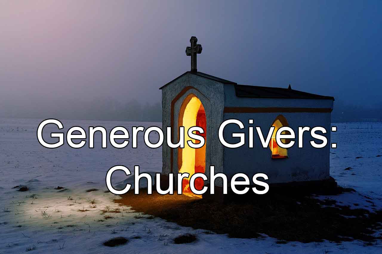 Generous Givers Churches Calvary Baptist Church