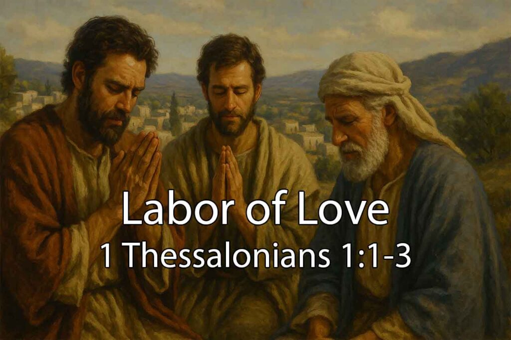 Labor of Love – 1 Thessalonians 1:1-3