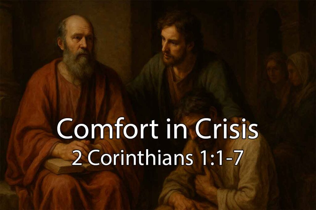 Comfort in Crisis – 2 Corinthians 1:1-7