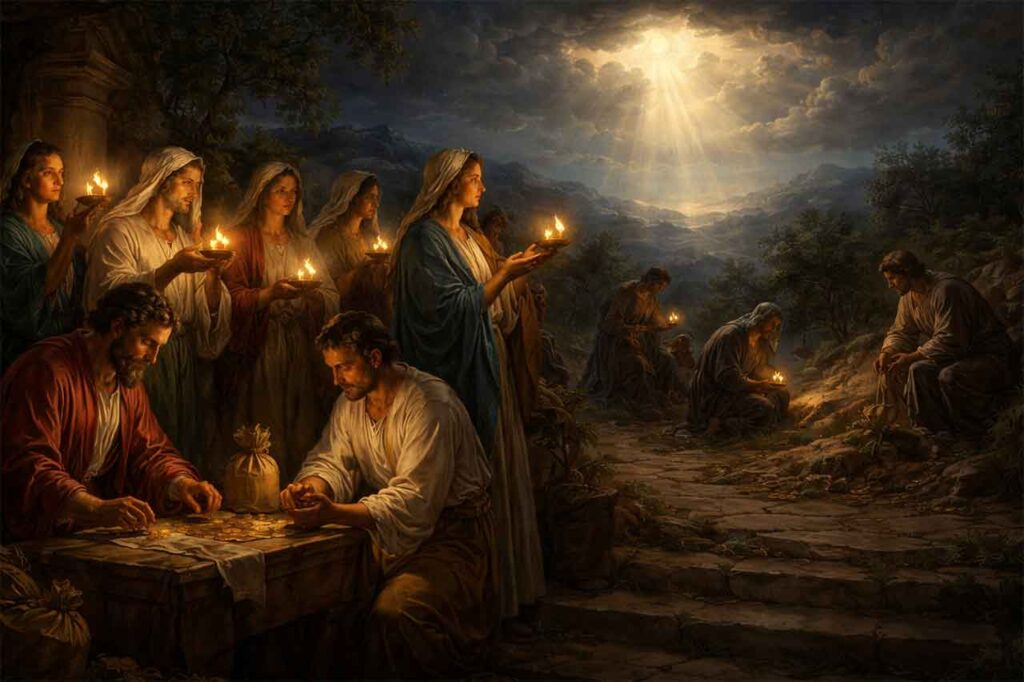 Ready for His Return – Matthew 25:13-30