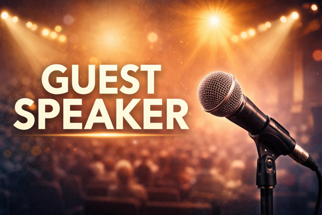 Guest Speaker: David Harker from Gideons
